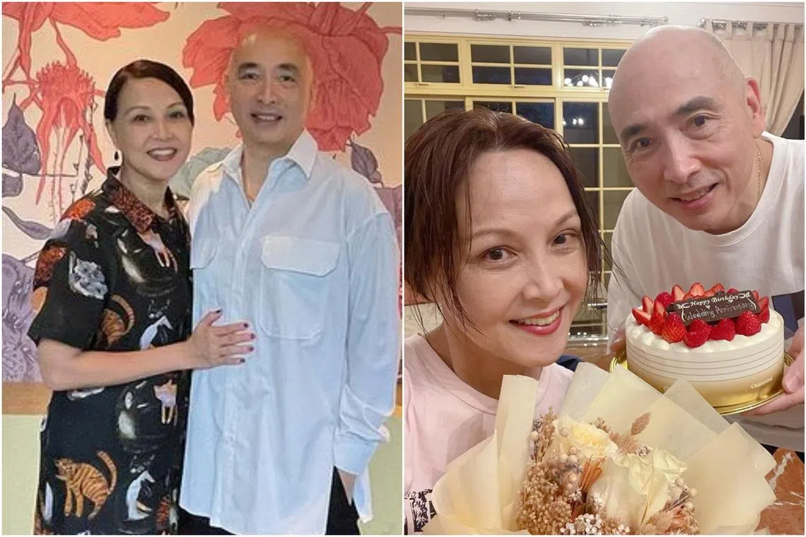Aileen Tan registered her marriage with Gerald Lee on Feb 25, 2002.