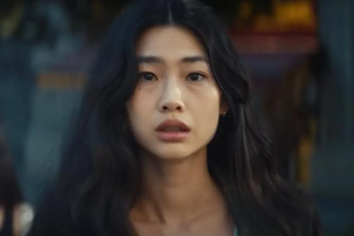 Squid Game star Jung Ho-yeon stars in K-pop girl group NewJeans' two music videos for Cool With You.