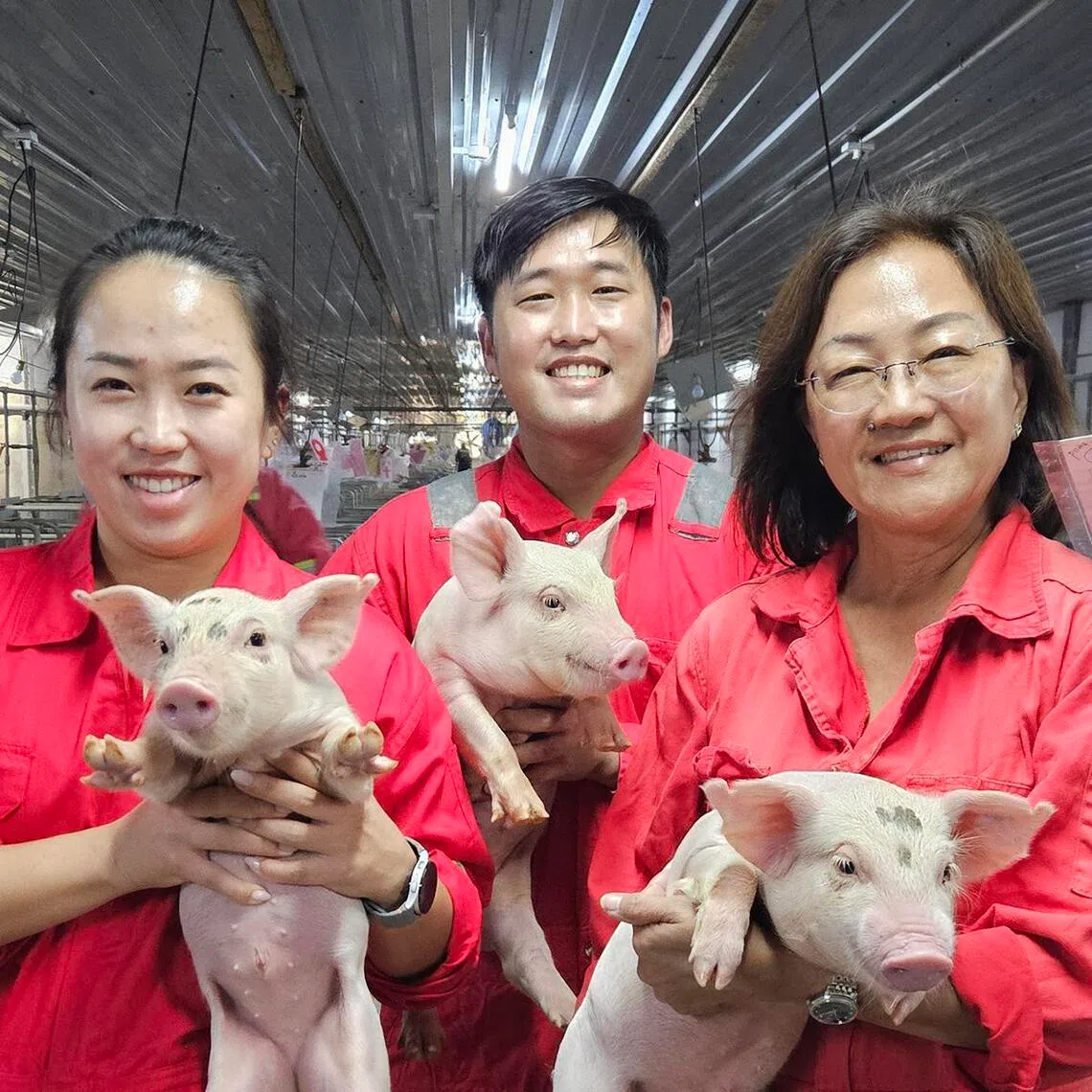 Dr Ng Yi Xian with her brother Dr Ng Yong Han and her mother and founder of Kuching-based Green Breeder, Ms Veronica Chew.