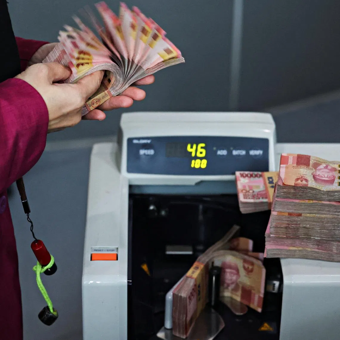Bank Indonesia has raised rates by a total of 100 basis points since May in a bid to attract foreign inflows to shore up the rupiah.
