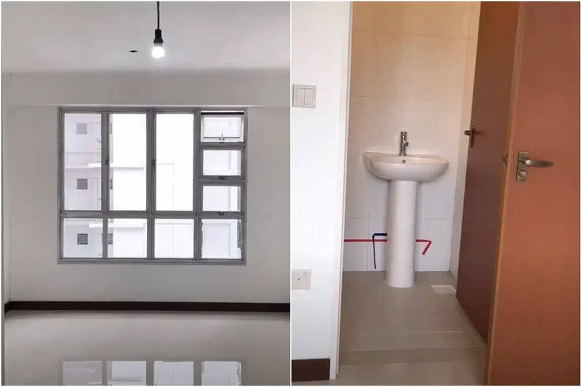 A three-room HDB flat at 110A Depot Road, described as “never stayed in before, brand new” in its listing, has an asking price of $650,000.