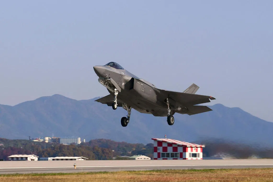 South Korea scrambled 80 aircraft, including, F-35A stealth fighters.