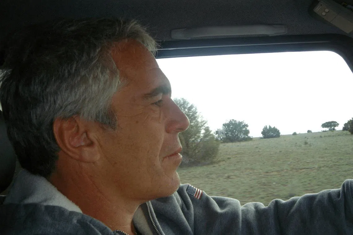 Jeffrey Epstein, seen in this image released by the Department of Justice in Washington, D.C., U.S., on December 19, 2025 as part of a new trove of documents from its investigations into the late financier and convicted sex offender.