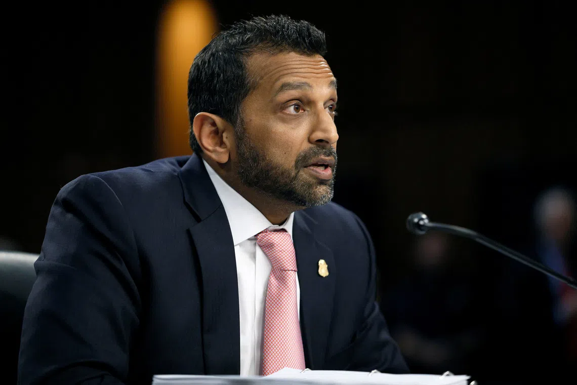 FBI Director Kash Patel testifies before a Senate Judiciary Committee hearing on oversight of the Federal Bureau of Investigation, on Capitol Hill in Washington, D.C., U.S., September 15, 2026. REUTERS/Evan Vucci