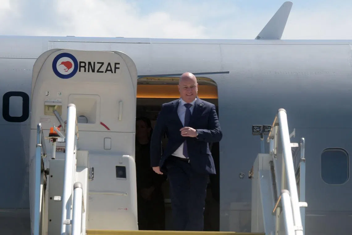 New Zealand media reported that the Boeing 757 carrying Prime Minister Christopher Luxon broke down during a refuelling stop in Papua New Guinea.