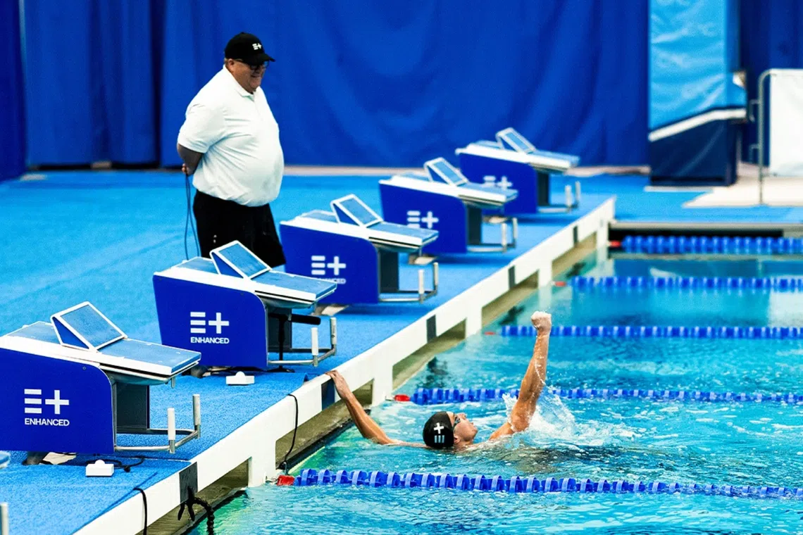 The Enhanced Games is due to hold its inaugural event in Las Vegas in May 2026 with competitions in freestyle and butterfly.