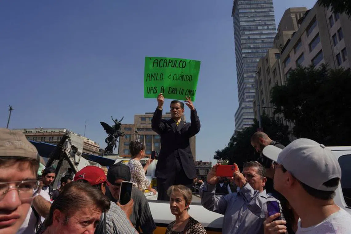 Mexico plans major military presence in Acapulco after hurricane The