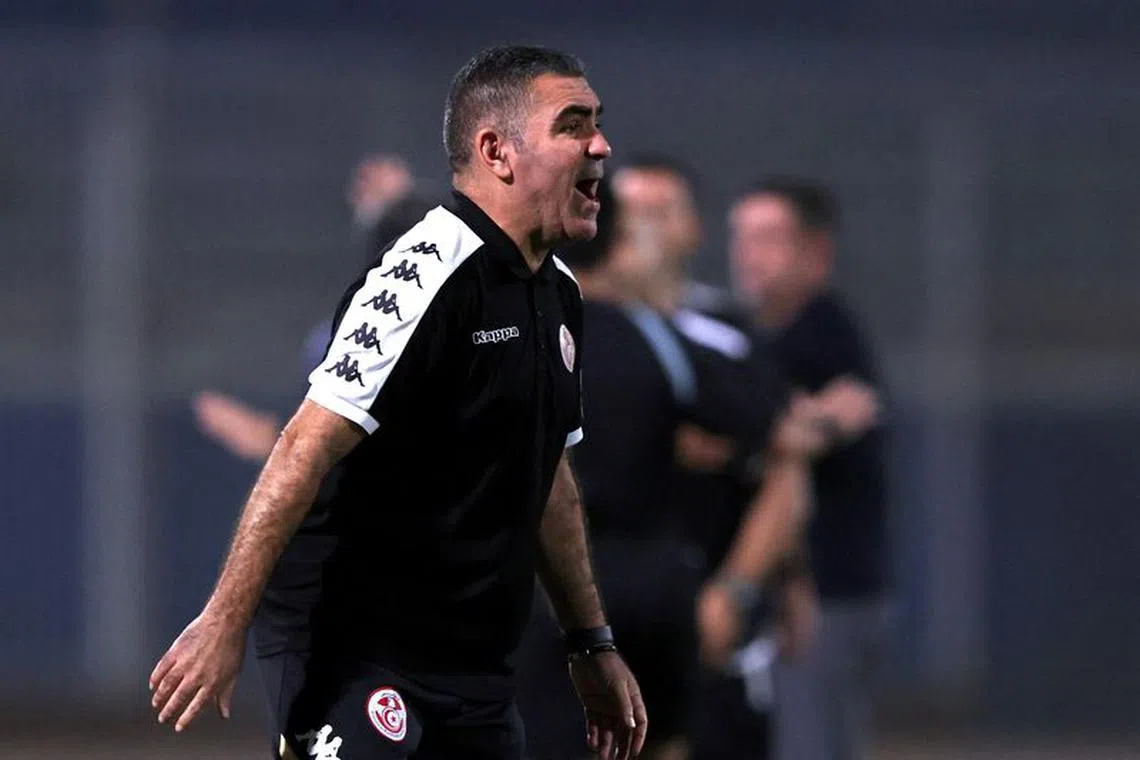 Soccer Football - International Friendly - Egypt v Tunisia - 30 June Stadium, Cairo, Egypt - September 12, 2023 Tunisia coach Jalel Kadri reacts REUTERS/Amr Abdallah Dalsh/File photo