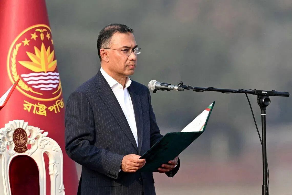 Bangladesh’s newly sworn Prime Minister Tarique Rahman warned traders against profiteering in a televised address on Feb 18.