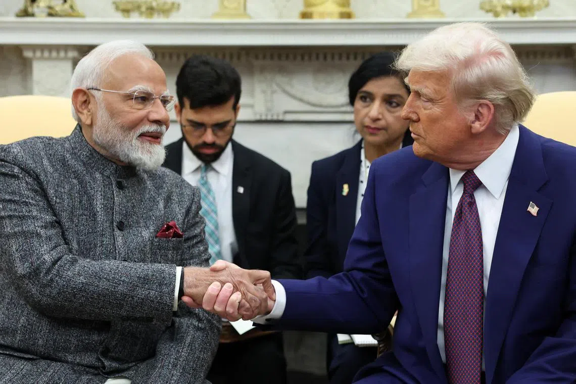Although Mr Donald Trump had a warm relationship with Mr Narendra Modi in his first term, he has called India a “very big abuser” on trade. 