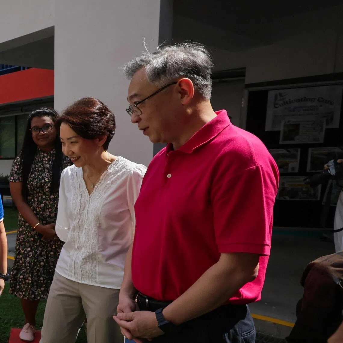 Deputy Prime Minister Gan Kim Yong at the launch of Go Green SG 2026 at Naval Base Primary School on May 11.