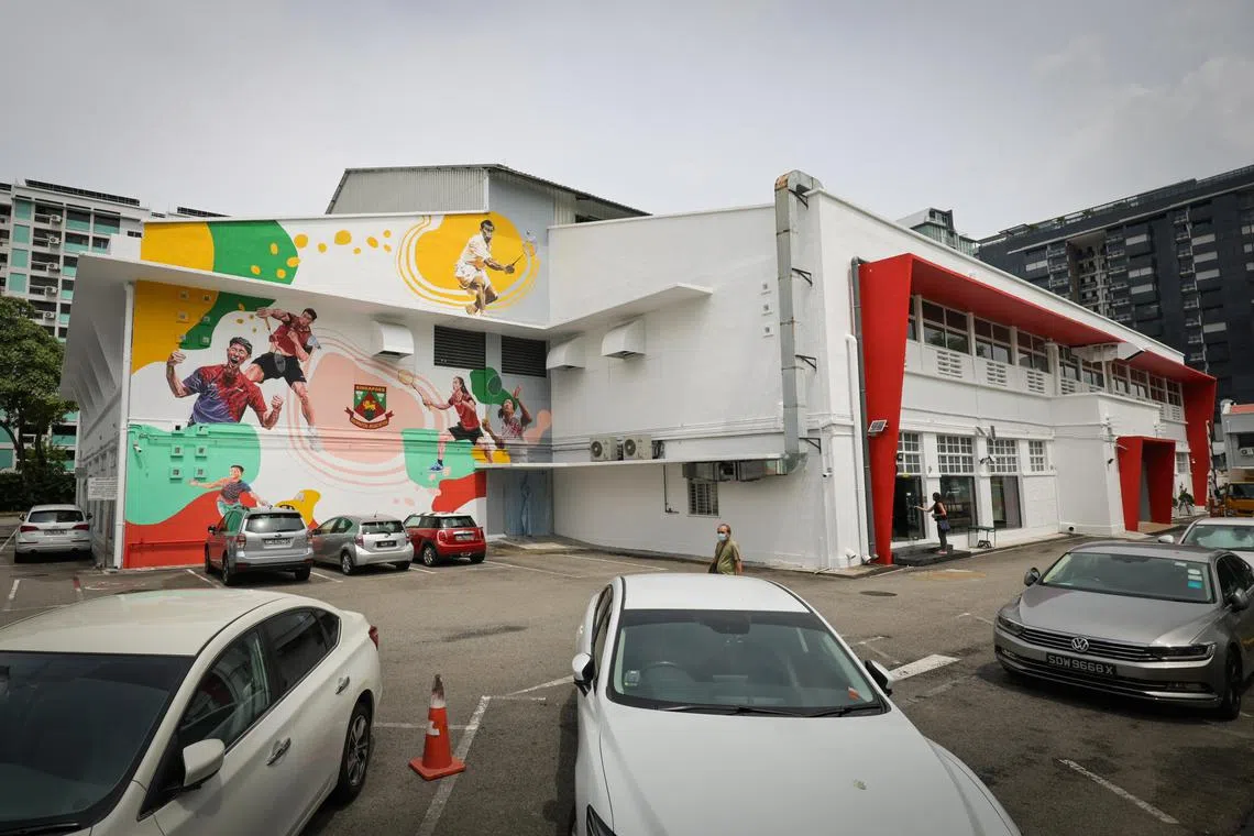 ST20240702_202465987213 : Gin Tay/ dlbad02/ David Lee/

Facade of the Singapore Badminton Stadium located at 100 Guillemard road, on July 2, 2024.