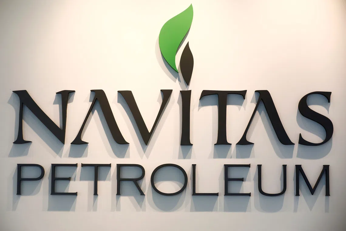 The logo of Israel's Navitas Petroleum is seen at their offices in Herzliya, Israel June 12, 2017. REUTERS/Amir Cohen