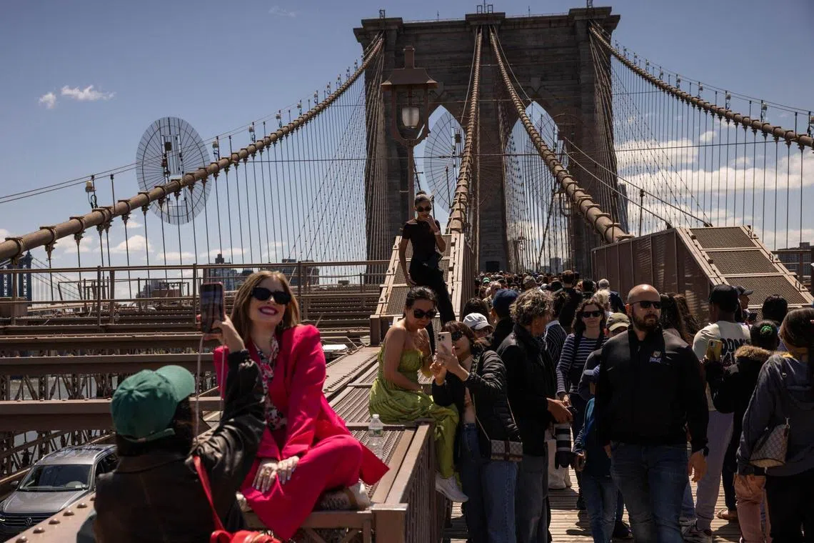The United States is on track to lose some US$12.5 billion (S$16.2 billion) in revenue from foreign tourists in 2025, a tourism industry group said on May 15.