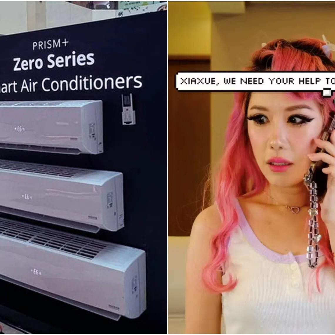 The ad was in the form of a video that featured influencer Wendy Cheng, better known as Xiaxue, on a mission to “save the earth”.