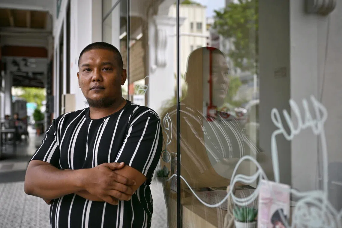 Mr Farhan Pauzi, 36, tanker driver, on Dec 4, 2024.