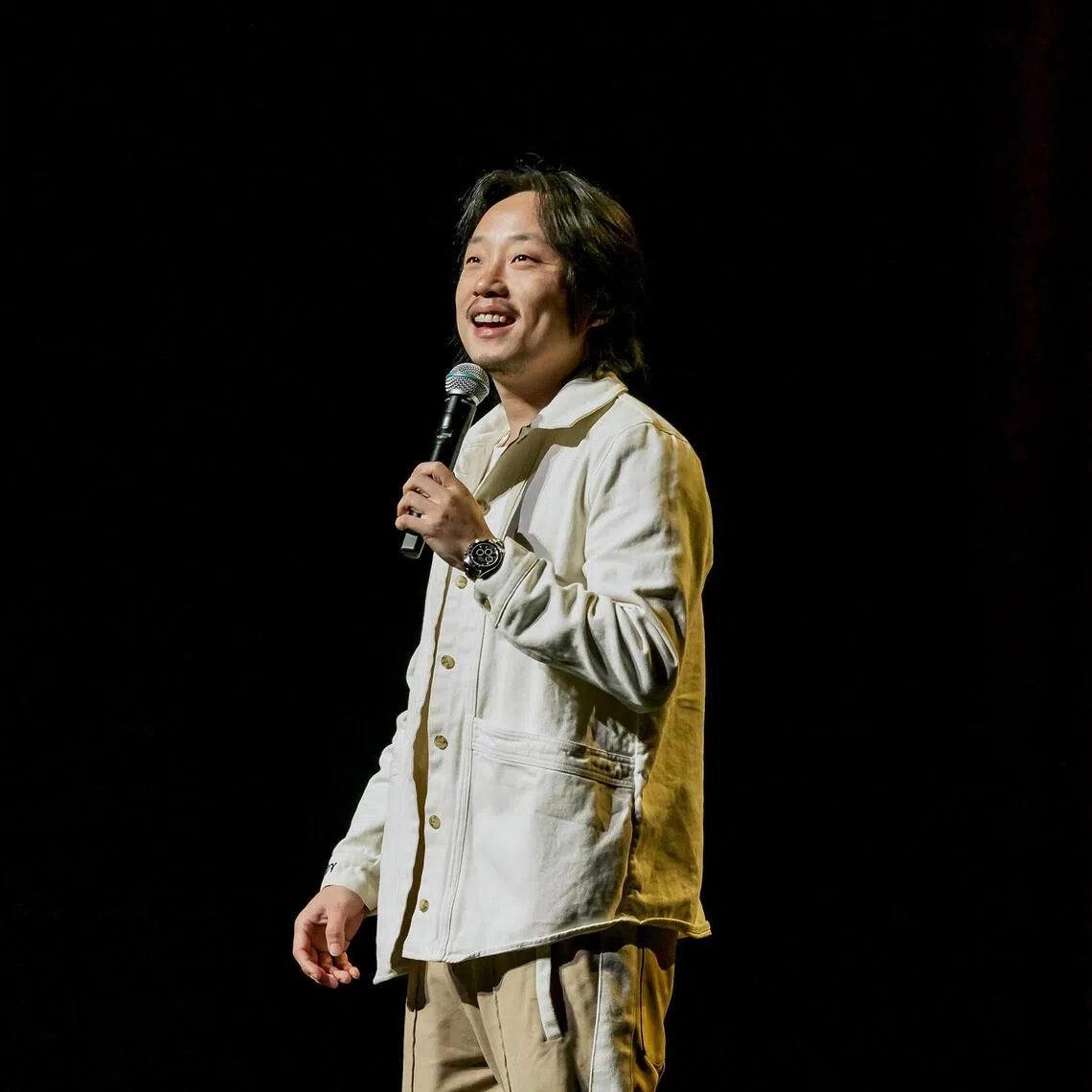 jojimmy27 - Jimmy O. Yang, on his Big & Tall standup comedy tour.

PHOTO: ASHOK KUMAR