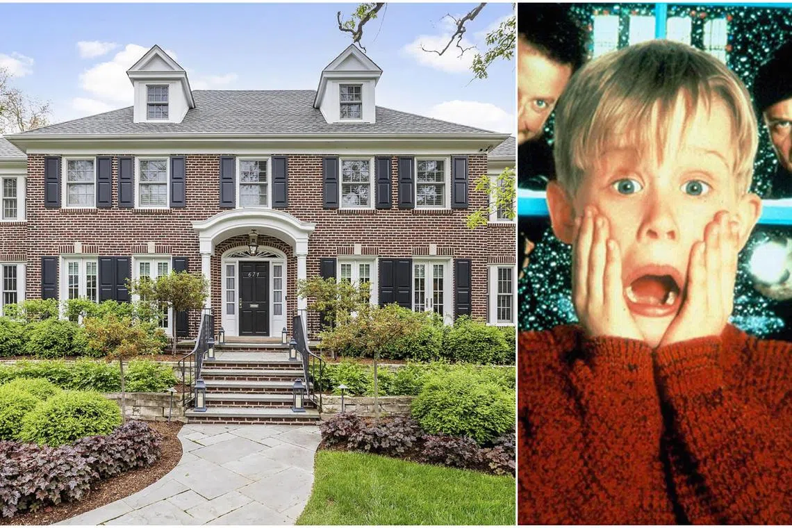 The house where Kevin McCallister battled two burglars in the 1990 film is on the market for the first time in more than a decade. 