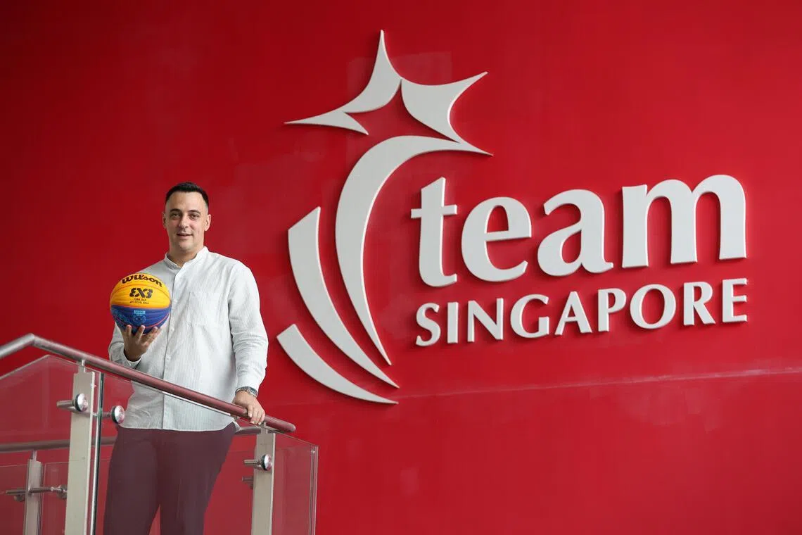 Singapore can be world-beaters: National 3x3 basketball head coach Lazar Rasic