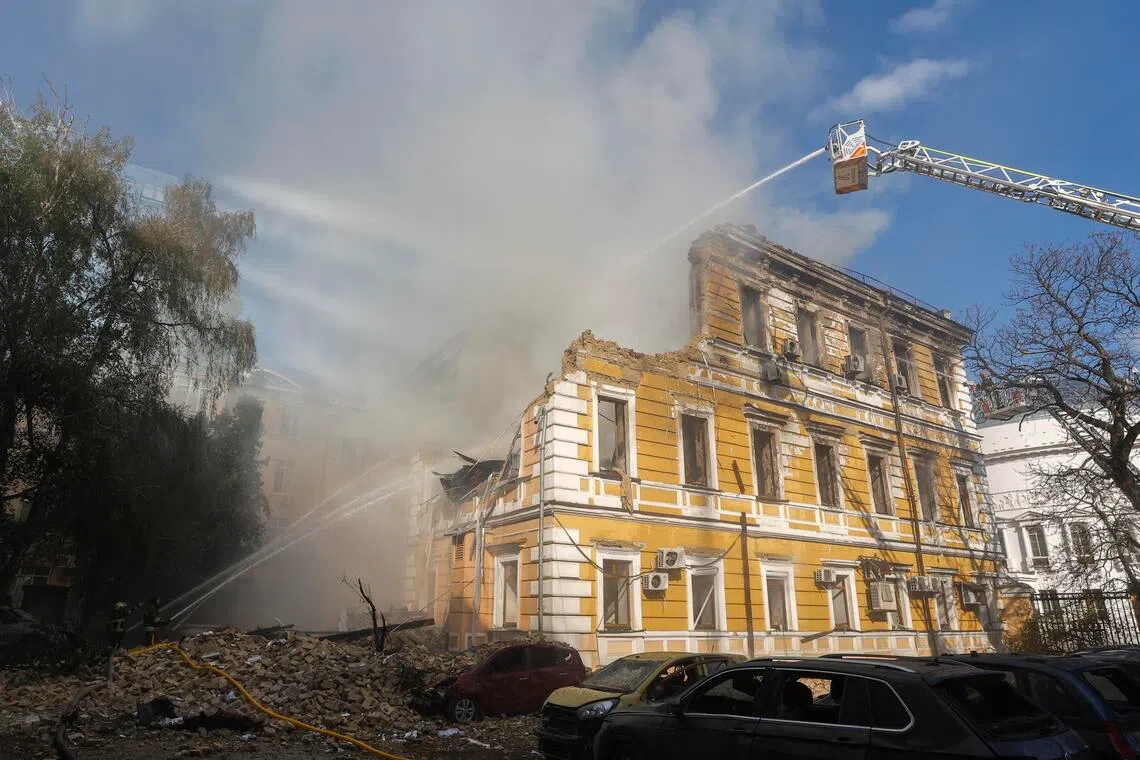 Russia pummels Kyiv in latest deadly attack