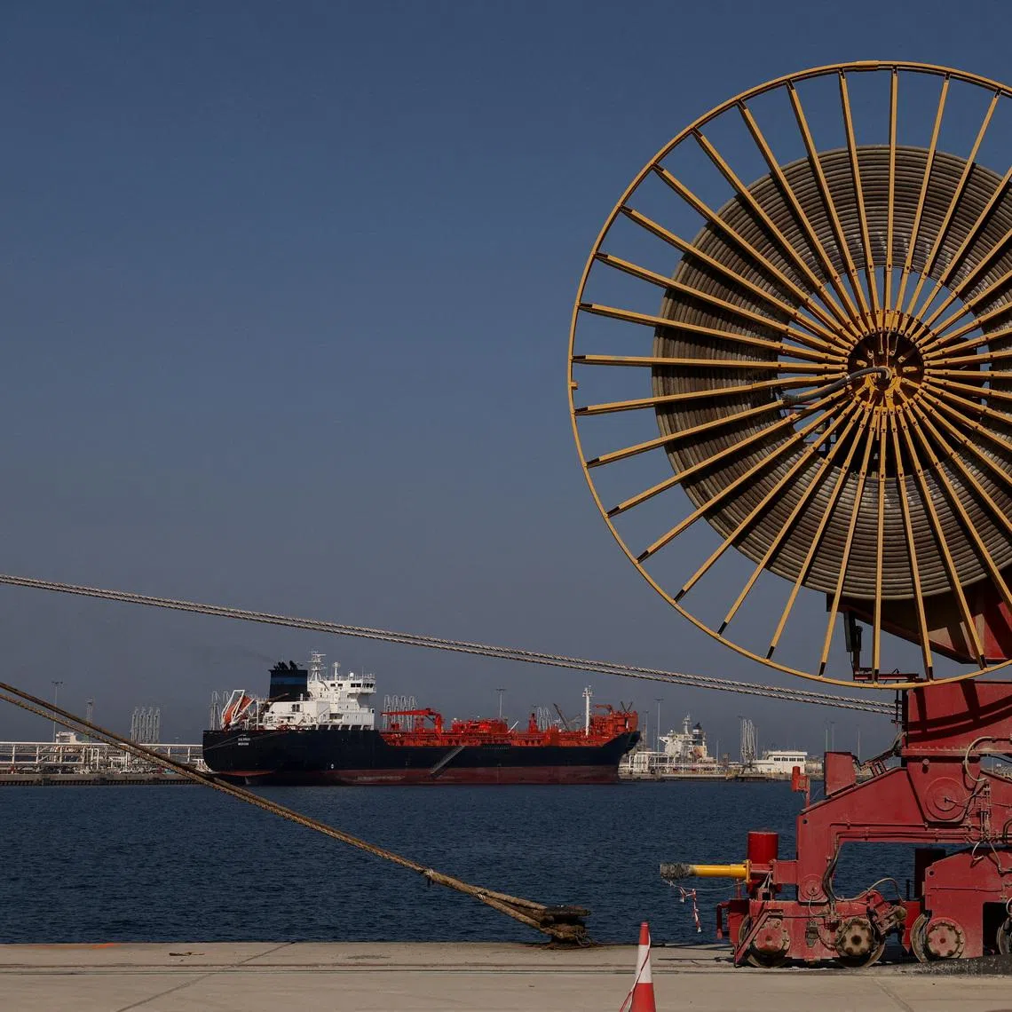 The United Arab Emirates’ Fujairah port hosts oil infrastructure designed to bypass the strategic waterway.