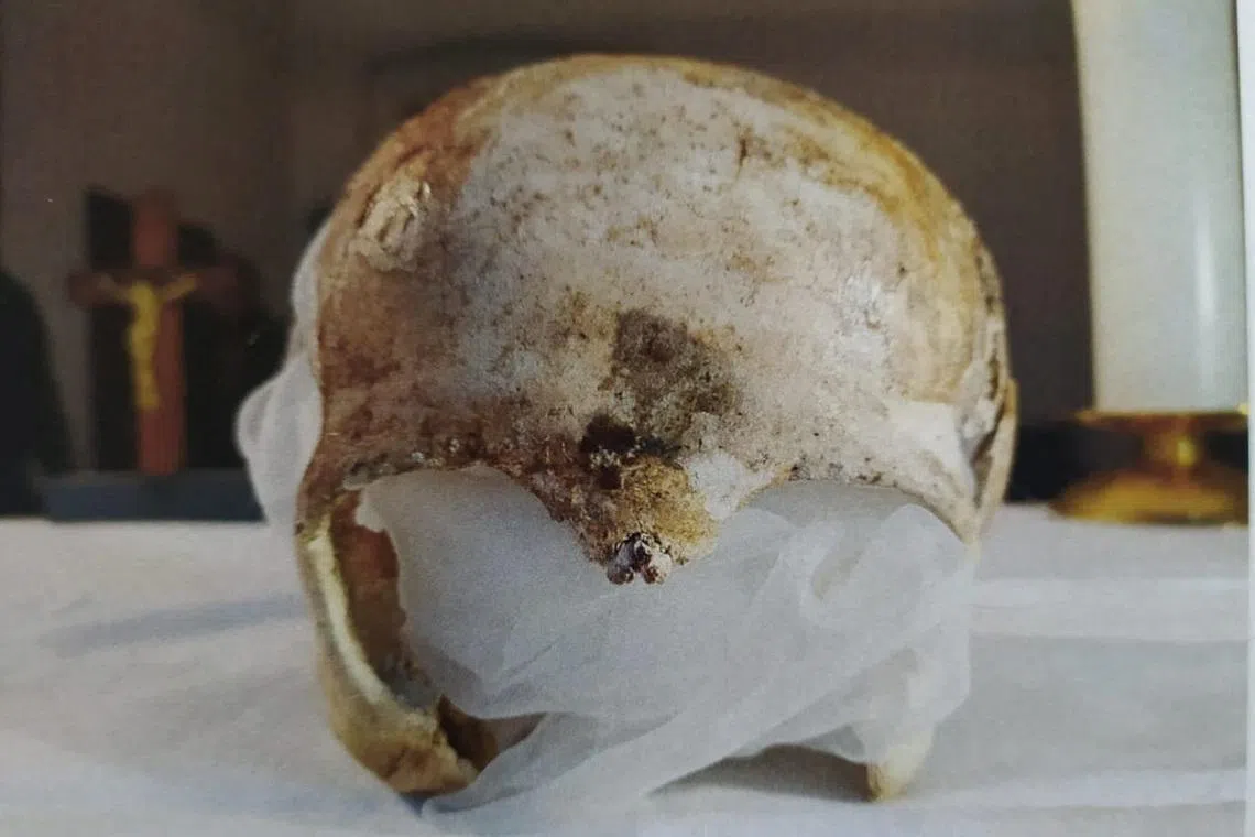 Czech police detain suspect in theft of medieval saint's skull from church