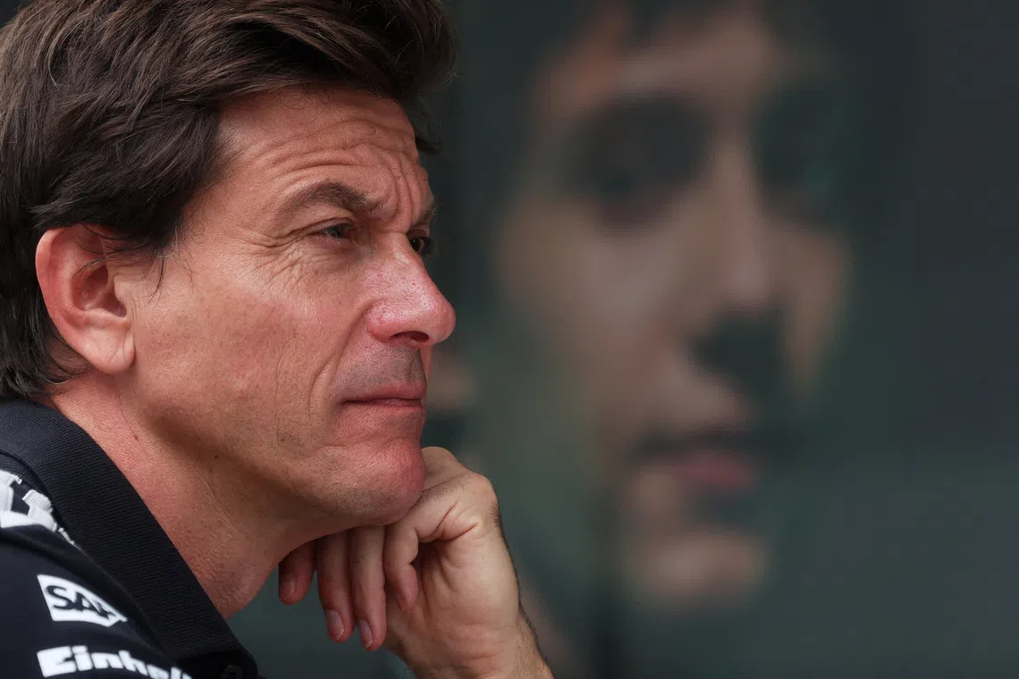Mercedes team principal Toto Wolff ahead of the Bahrain Grand Prix.