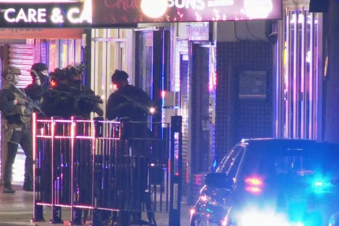 Police were called on Oct 5 evening to a street in the city’s Inner West, where the alleged gunman was firing at random at passing cars and police.