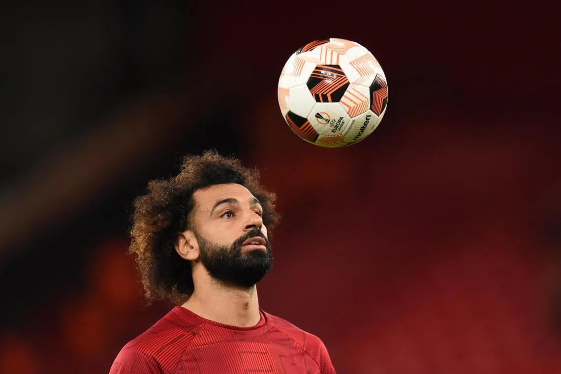 Liverpool's Mohamed Salah posted a video to his 62.7 million followers on Instagram.