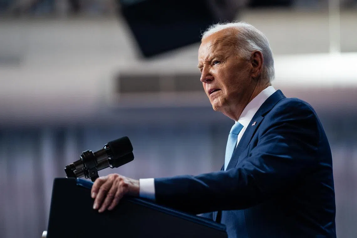 By standing down, US president Joe Biden redefined himself overnight as an exemplar of patriotism.
