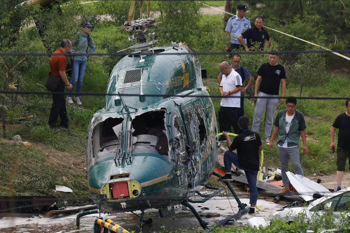 Small aircraft crashes in Beijing over past 20 years