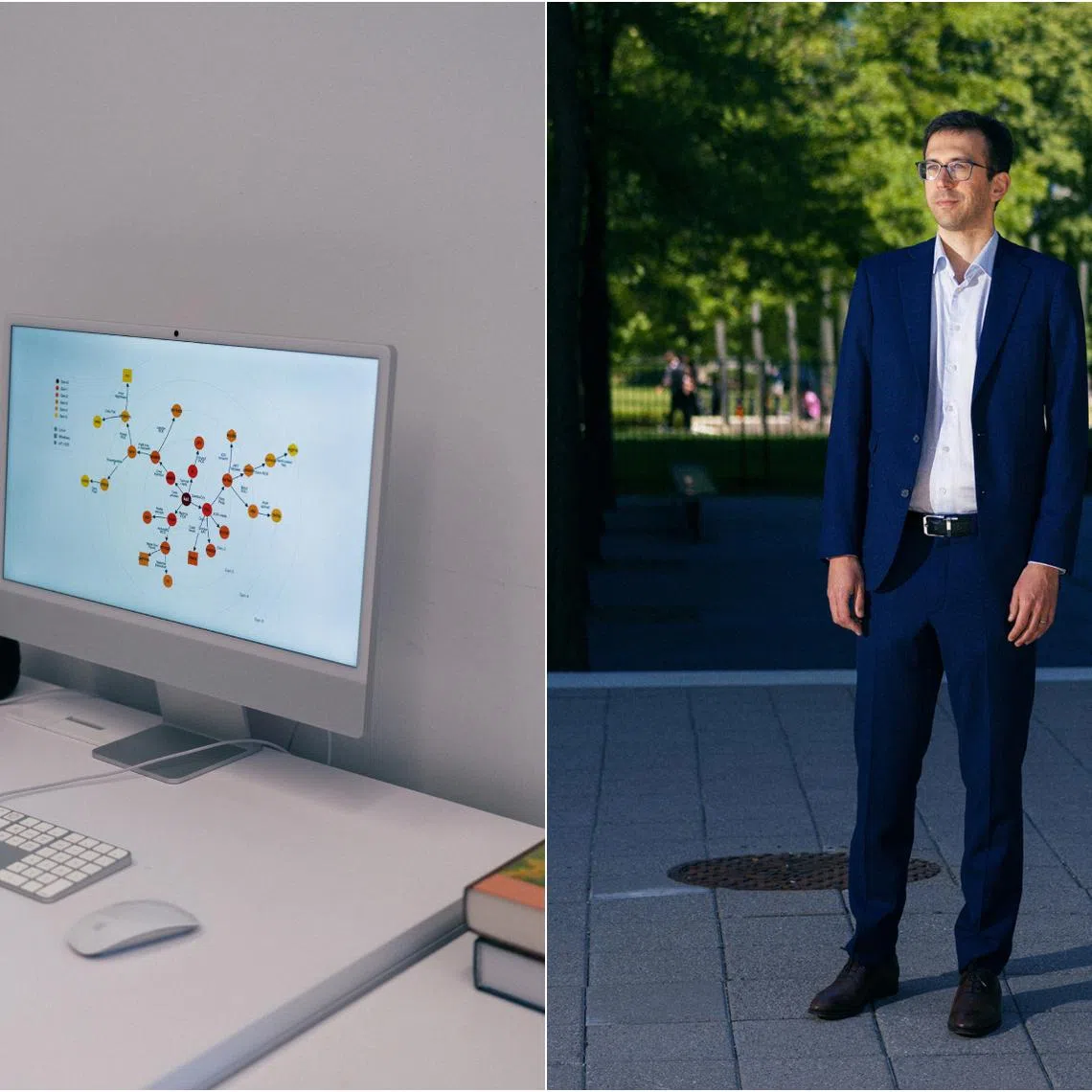 Nicolas Papernot (right), a professor at the University of Toronto, led a team that demonstrated a way of building a dangerous computer ‘worm’ using artificial intelligence.