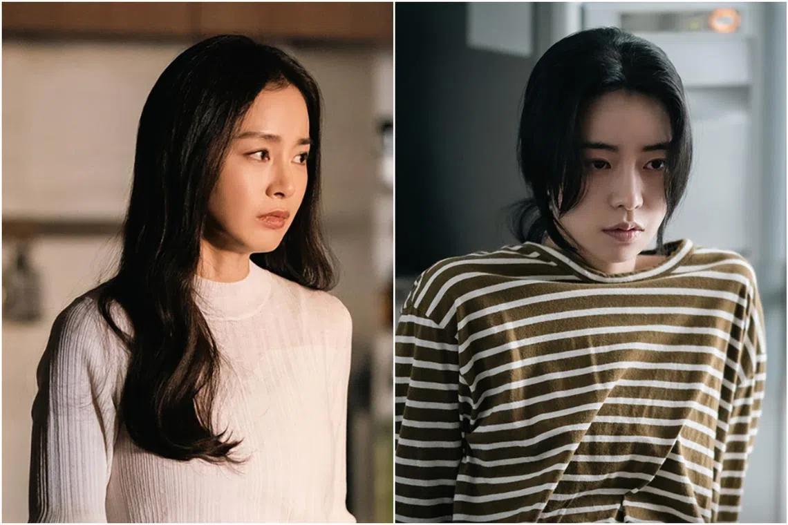 South Korean actresses Kim Tae-hee (left) and Lim Ji-yeon star in Lies Hidden In My Garden.