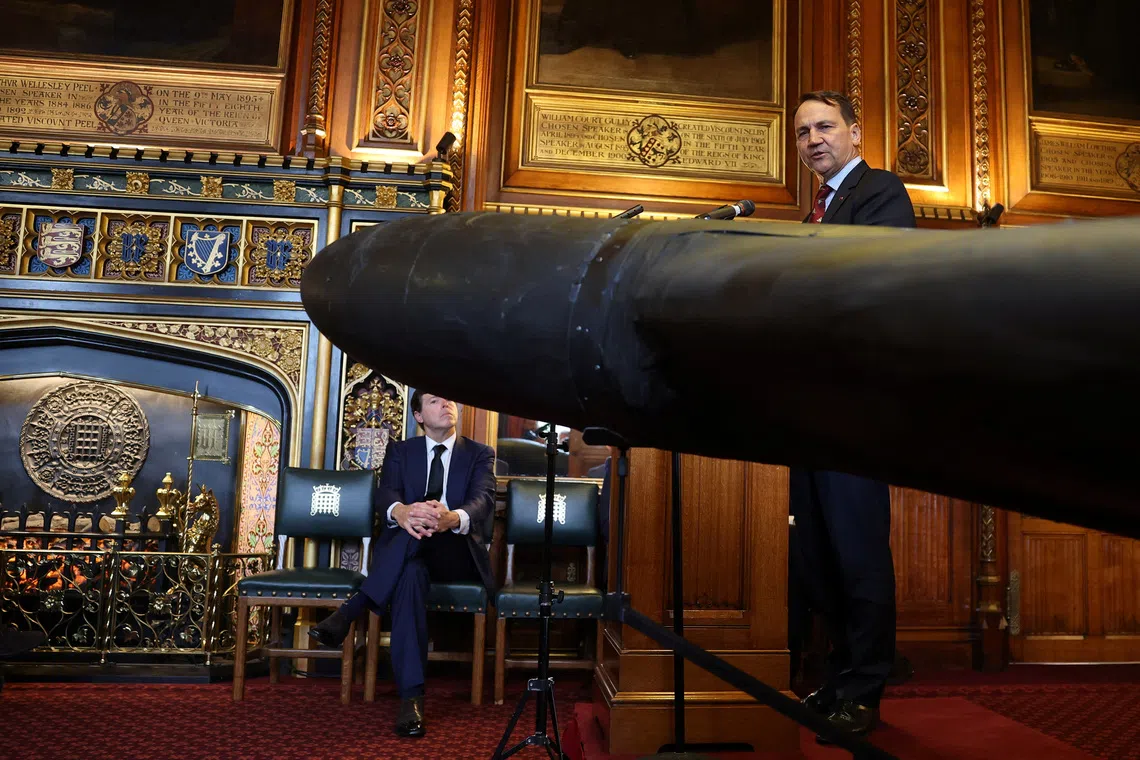 Poland's Sikorski says Europe must prepare for 'deep' Russian strike