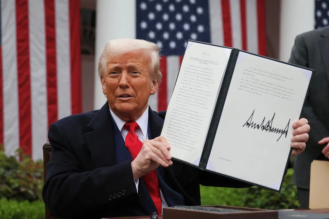 US President Donald Trump ramped up his trade war against the world on April 2 with tariff rates ranging from 10 per cent to nearly 50 per cent.