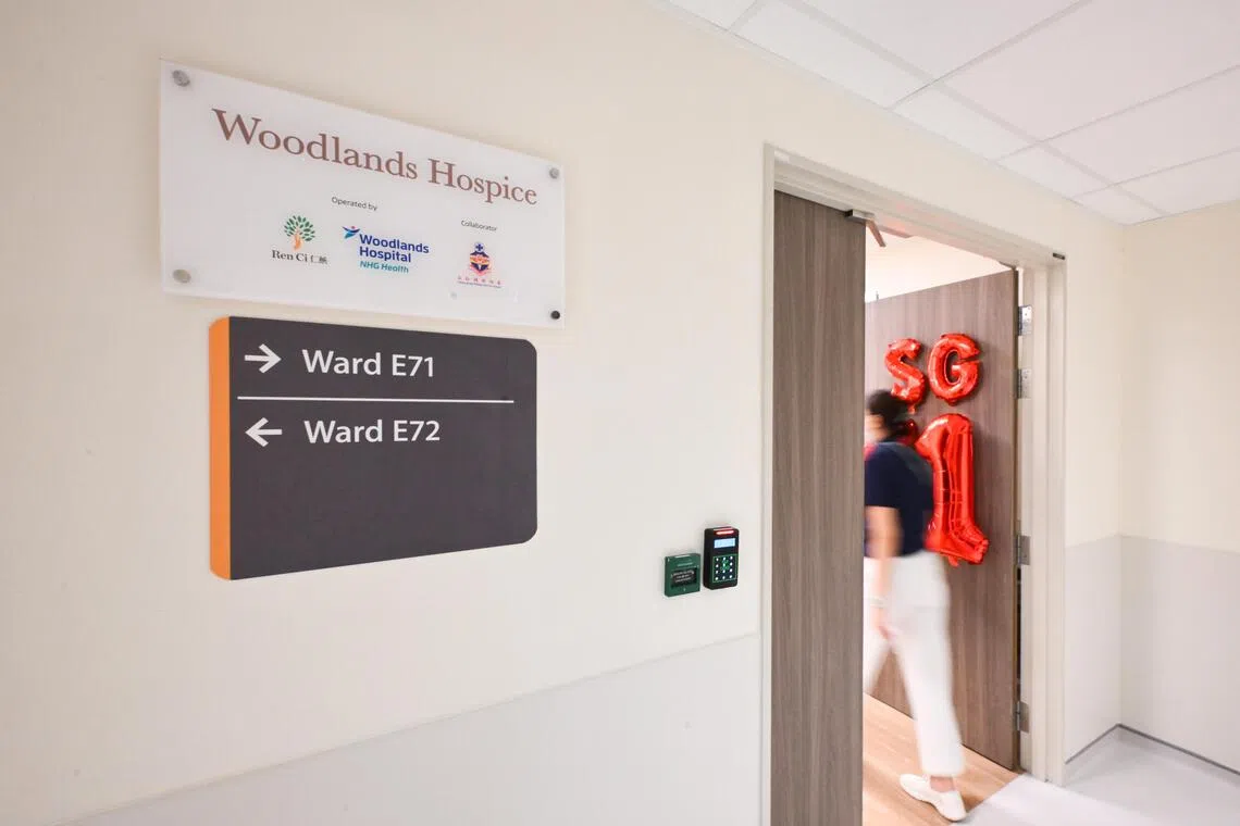 Woodlands Hospice operates out of one ward in Woodlands Hospital, and will expand to a second ward in the next four to six years to meet palliative care demand.