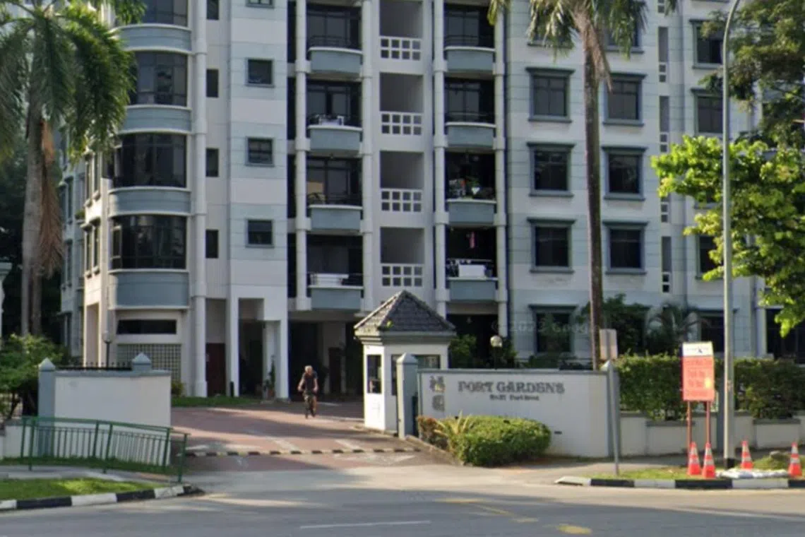 Mr Manohar K D Nanwani, who moved into the Fort Gardens condo in September 2022, had insisted on a carpark label, although he provided the management a document bearing his old address.