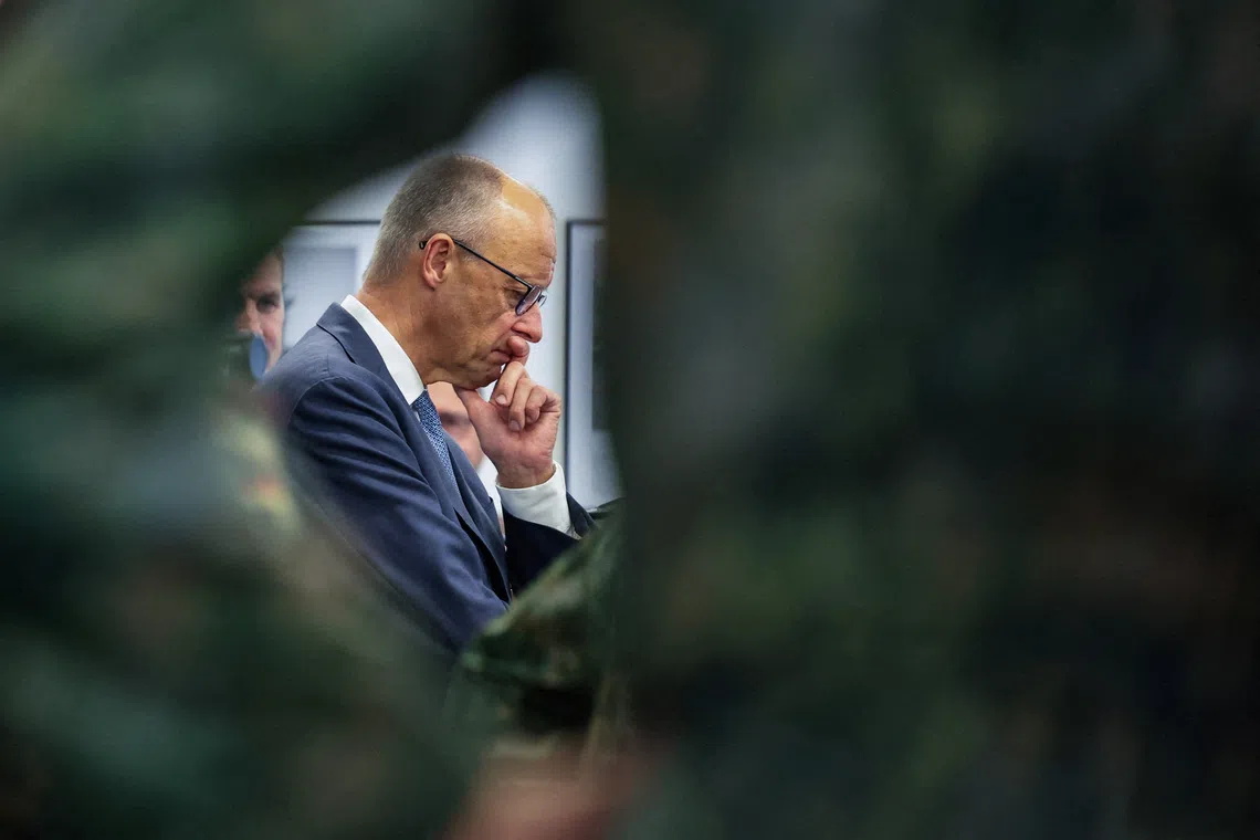Merz warns of more Russian hybrid attacks as he reaffirms support for Ukraine