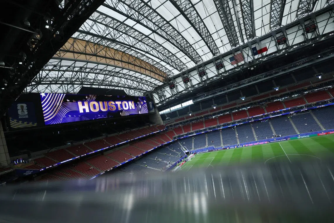 Soccer Football - FIFA World Cup 2026 - Group E - Germany v Curacao - Houston Stadium, Houston, Texas, U.S. - June 14, 2026 General view inside the stadium before the match REUTERS/Pedro Nunes
