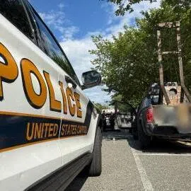 Police said they seized the guillotine but it was not clear if it was operational.