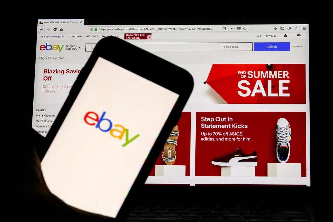 EBay said its staffing and expenses have outpaced growth.