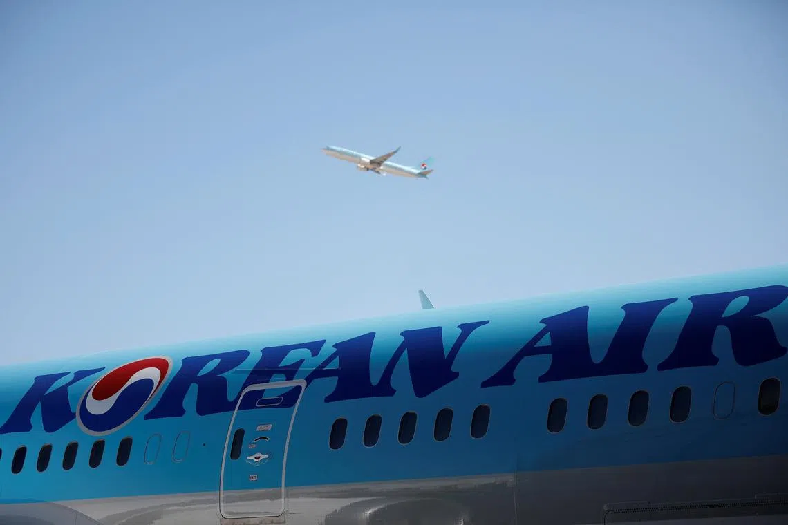 Two planes - one from Korean Air and other Cathay Pacific - collided at New Chitose Airport in Hokkaido on Jan 16.