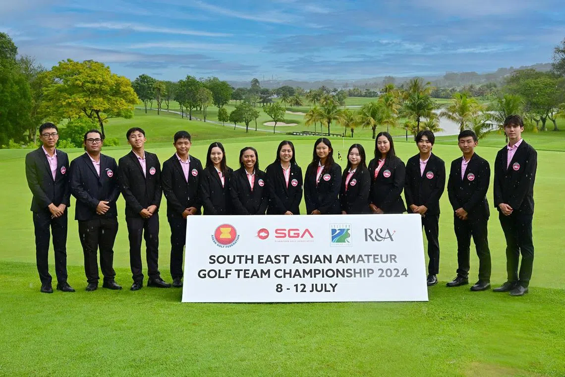 At the July 9-12 South-east Asian Amateur Golf Team Championships, Singapore will be competing in the Putra Cup (men's), Santi Cup (women's), Lion City Cup (boys' under-16) and Kartini Cup (girls' under-16).