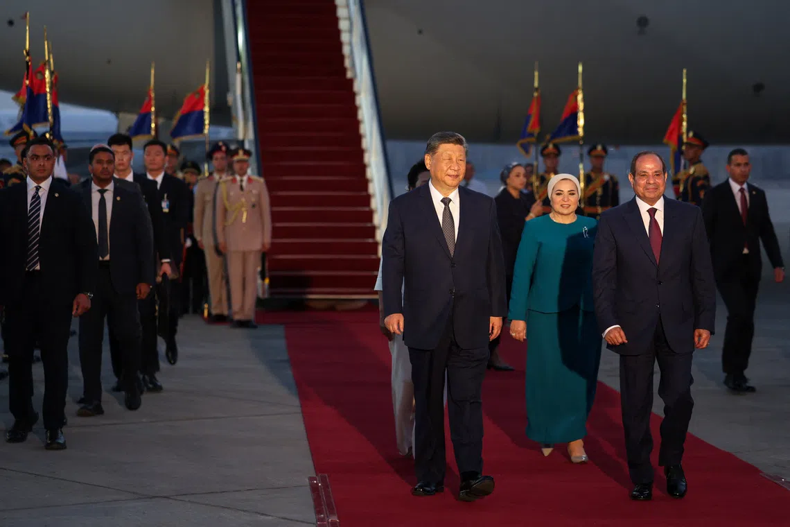 China's Xi lands in Egypt as Iran war reshapes Middle East alliances