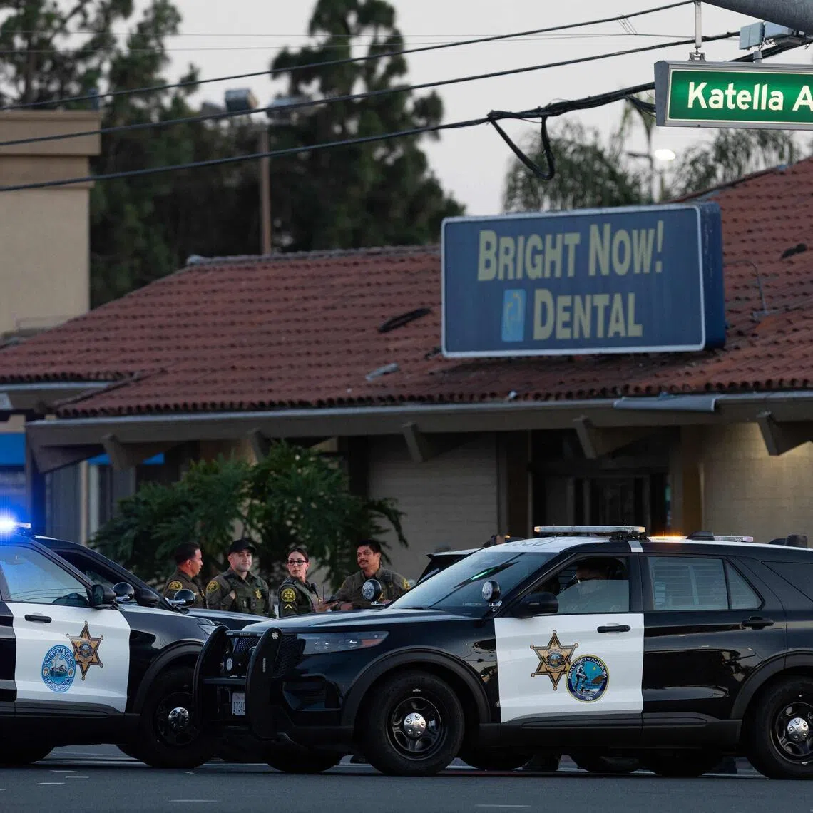 About 50,000 residents were ordered to leave their homes in the Garden Grove area of Orange County, south-east of Los Angeles on May 22.