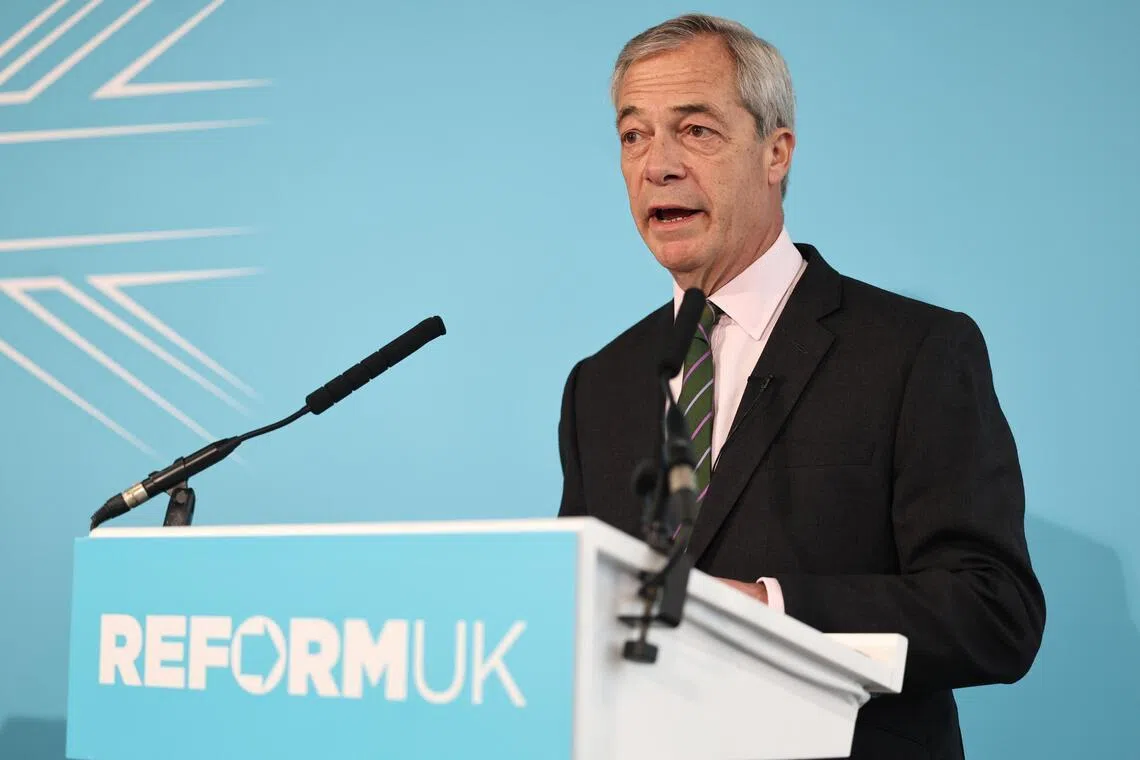 Reform UK leader Nigel Farage said the party’s plans would rip up what he sees as the orthodoxy of a liberal establishment responsible for “a progressive, woke ideology”.