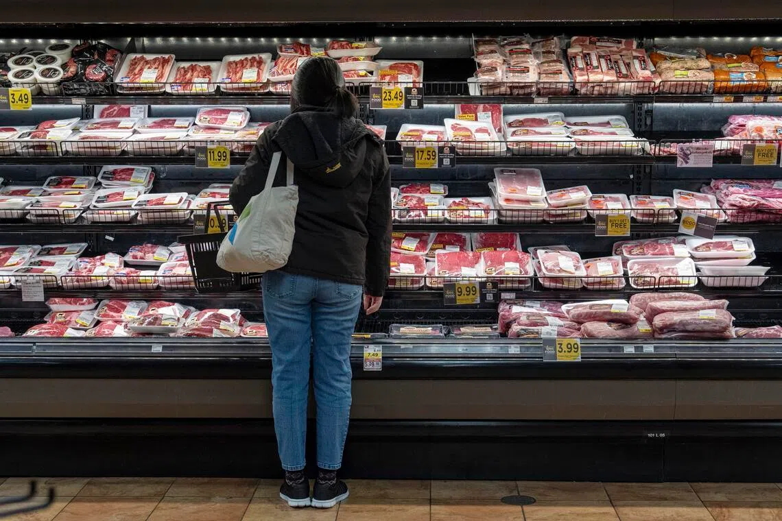 The cost of groceries surged in December 2025, according to data released on Jan 13, 2026. But President Donald Trump continues to falsely claim that they’ve fallen. 