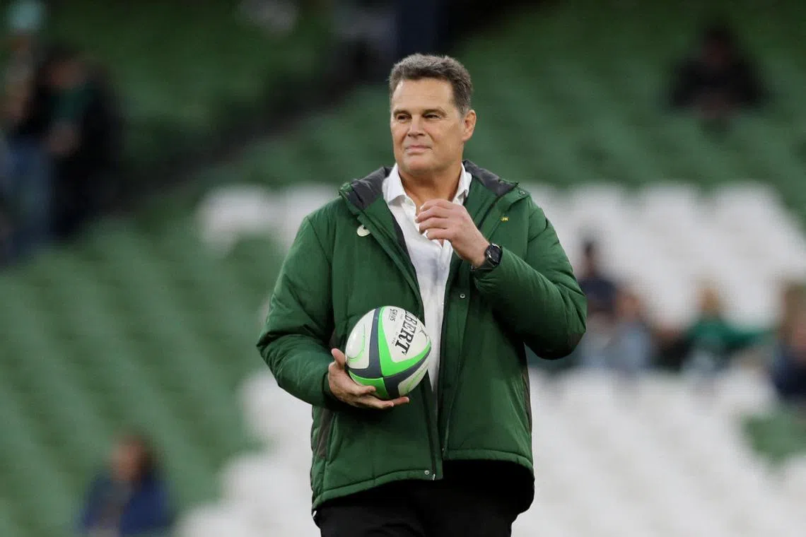 Rassie Erasmus will take over as head coach of South Africa's rugby team. 