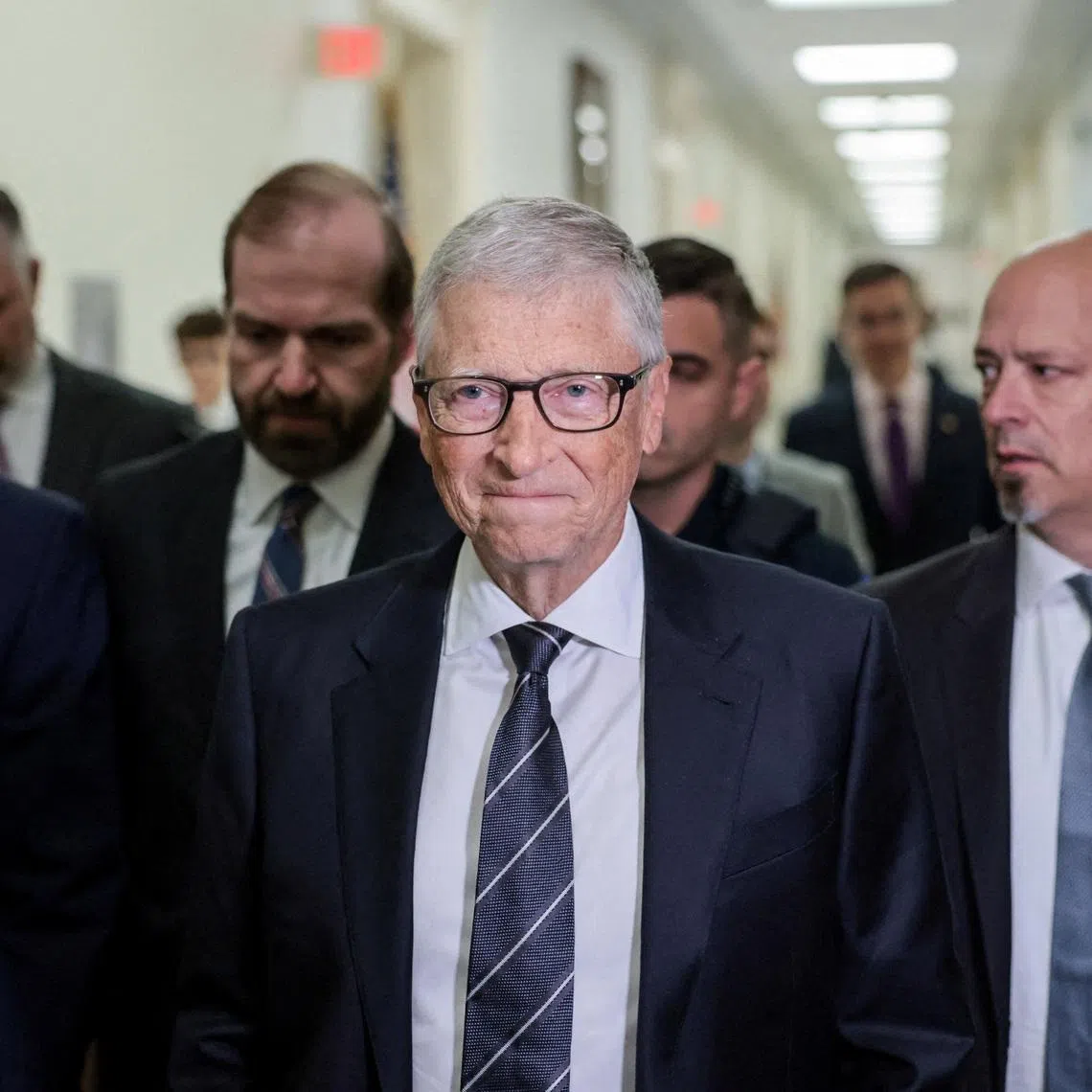 Bill Gates arrives for a closed door interview before the House Oversight Committee investigating late financier and sex offender Jeffrey Epstein, on Capitol Hill in Washington, D.C., U.S., June 10, 2026. REUTERS/Jonathan Ernst