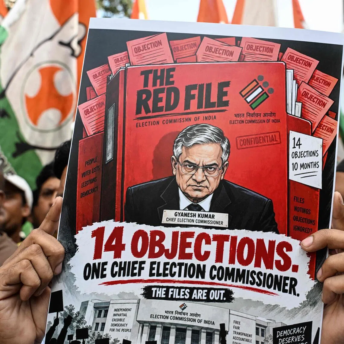 The calls come barely a month after US President Donald Trump praised Gyanesh Kumar.